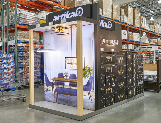 Artika - The manufacturer has developed its own concepts for presentation at the point of sale.