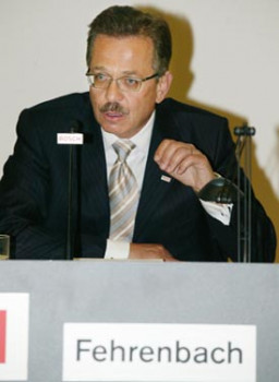 Franz Fehrenbach, Chairman of the board of management of Bosch.