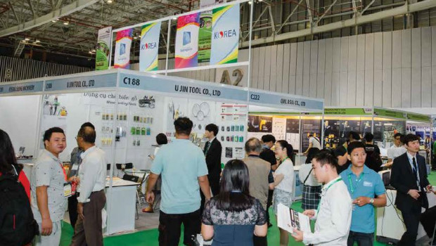 At the Vietnam International Exhibition on Hardware & Hand Tools, held in December 2017, 218 companies were represented.