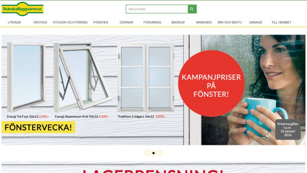 Skånska Byggvaror is an expansive online Nordic distance retailer of refined building products for the DIY market. Skånska Byggvaror is an expansive online Nordic distance retailer of refined building products for the DIY market.