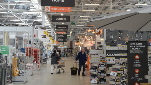 Kingfisher's B&Q stores in the United Kingdom and in Ireland remain open.
