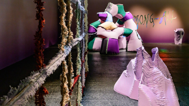 A central meeting point at Heimtextil 2026 will be the trend installation ‘among-all’ by designer Patricia Urquiola