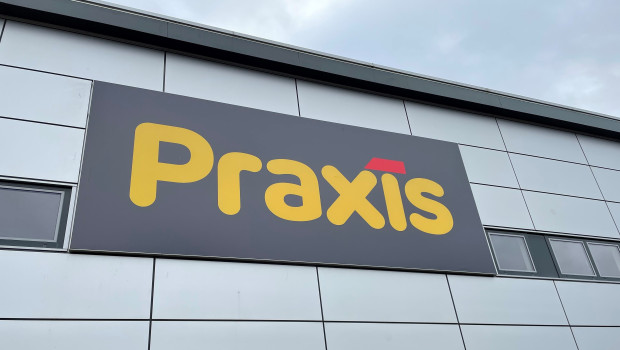 Praxis is one of Maxeda's sales channel.