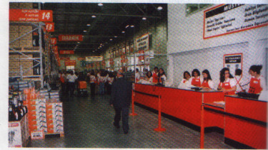 Turkey's first warehouse-style Koctas store