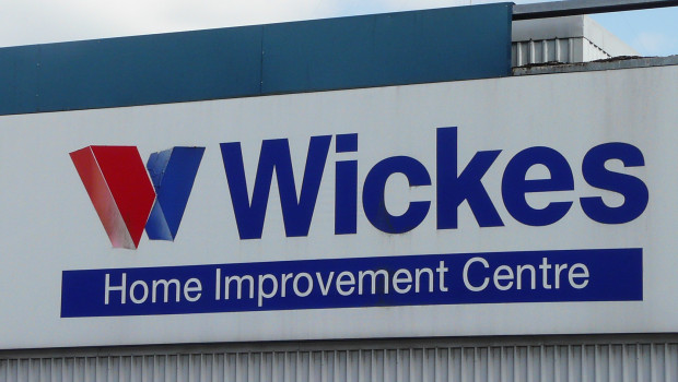 The consumer division of Travis Parkins includes DIY chain Wickes and the special distribution channels Toolstation and Tile Giant.