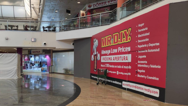 The second Spanish Mr. DIY store will be located in the Getafe shopping centre in Madrid.