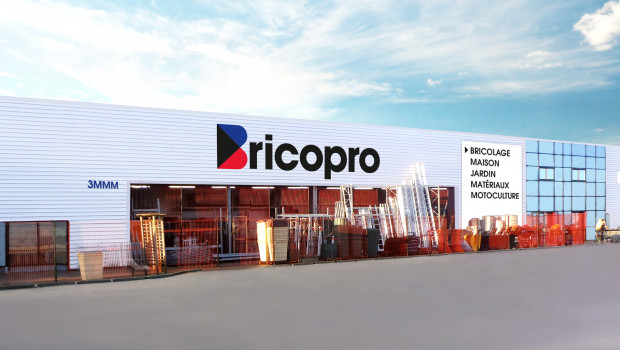 This is how the Bricopro stores will be presented in future. This is how the Bricopro stores will be presented in future.