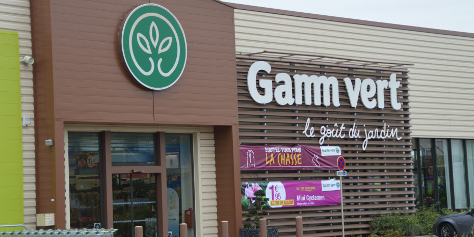 Gamm Vert is one of the major garden centre groups in France.