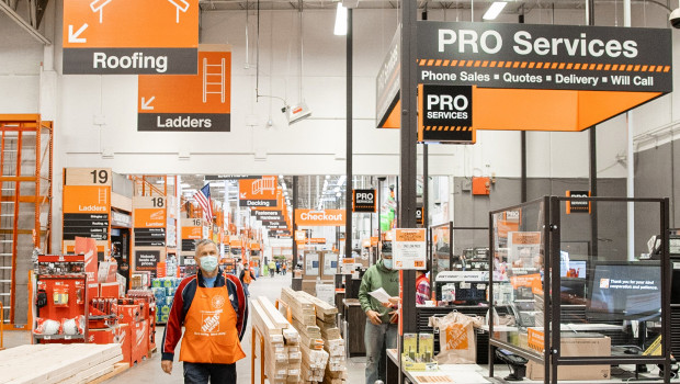 Professional customers are an important target group of Home Depot.