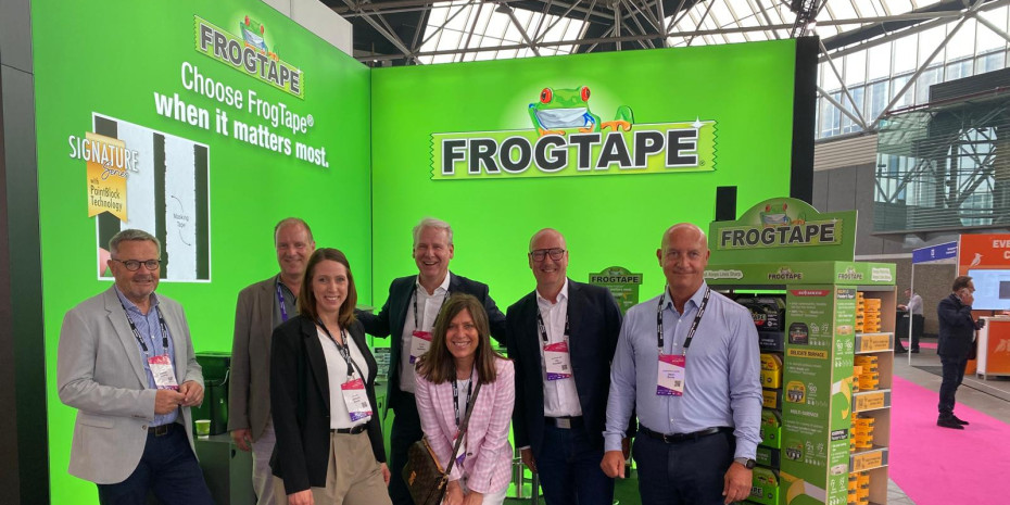 Frogtape was represented by a large team at the international congress. Frogtape was represented by a large team at the international congress.